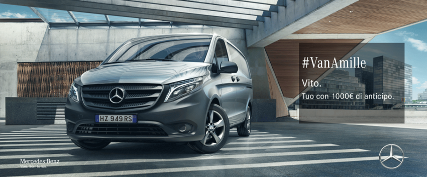 Mercedes-Benz Vito. Volere è potere.