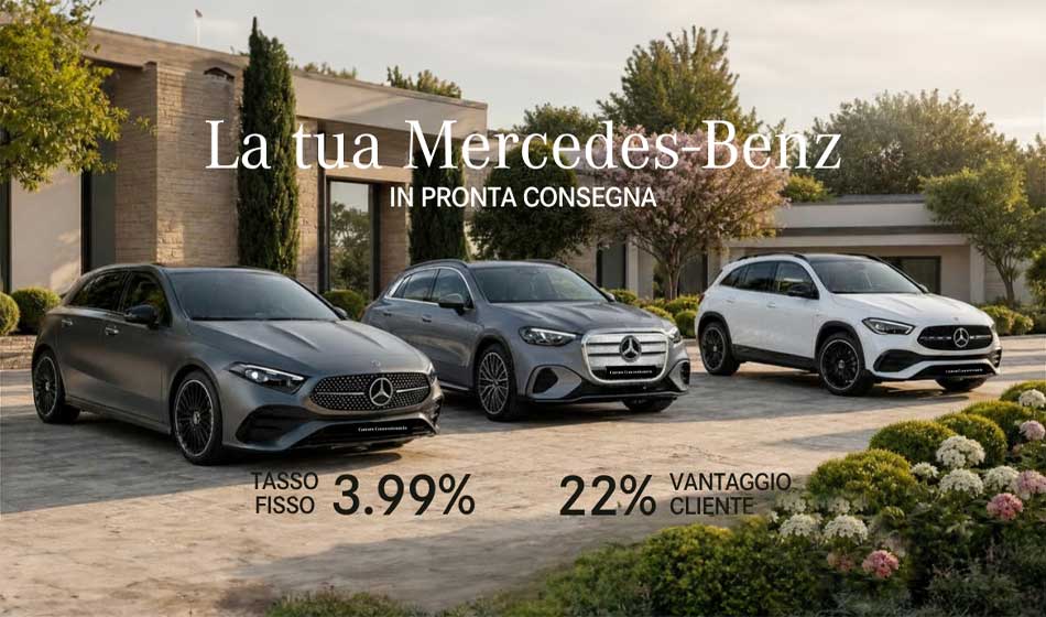 Mercedes Pronta Consegna