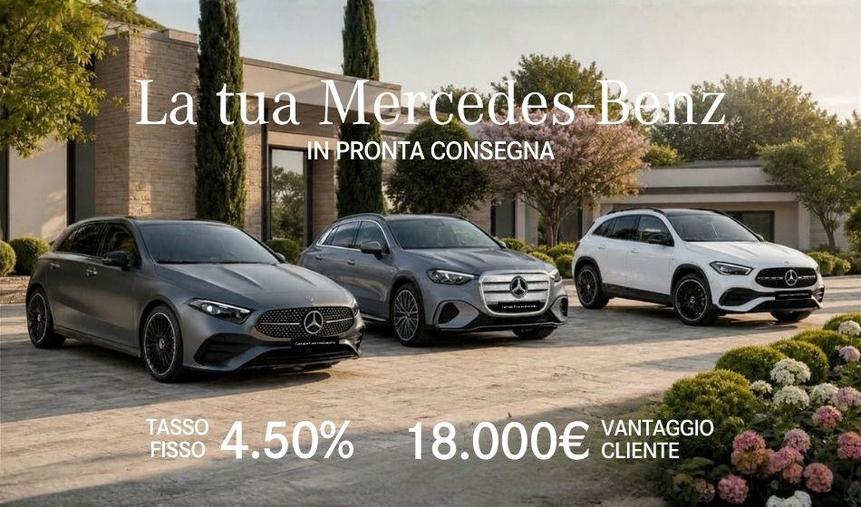 Mercedes Pronta Consegna