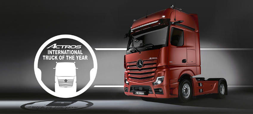 Nuovo Mercedes Actros - Truck of the year 2020 - Carraro