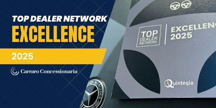 Carraro Concessionaria è Top Dealer Network Excellence 2025