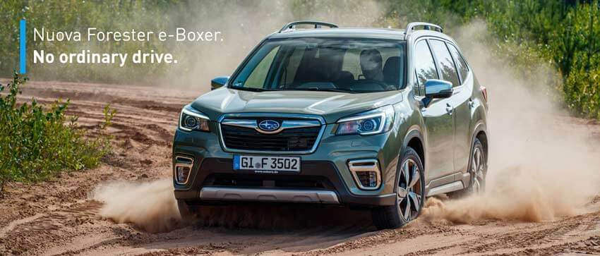 Nuova Forester e-Boxer: la prima Subaru ibrida