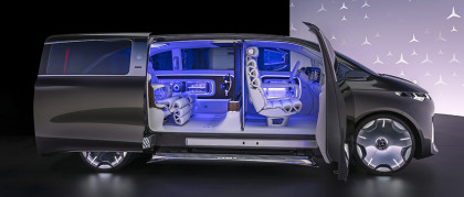 Mercedes Vision V: risplende al Salone di Shanghai il nuovo concept del futuro Classe V