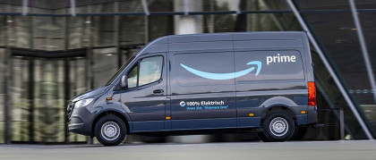 Amazon punta sui van elettrici Mercedes