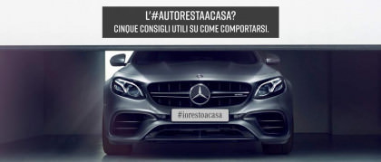 L'#AutoRestaACasa? Cinque consigli utili su come comportarsi.