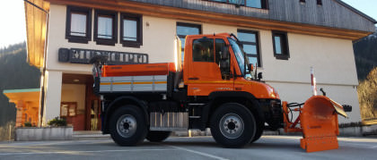 Un nuovo UNIMOG all'Unione dei comuni di Zoldo Alto e Forno di Zoldo