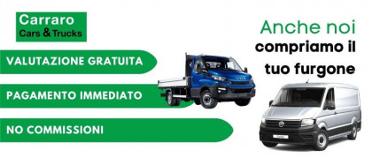 Carraro Cars&Trucks acquistiamo il tuo van usato.