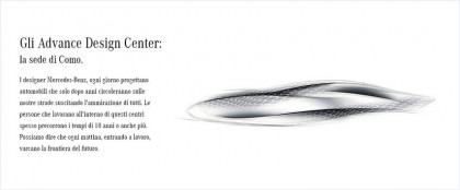 Created by Mercedes-Benz. Gli Advanced Design Studios.