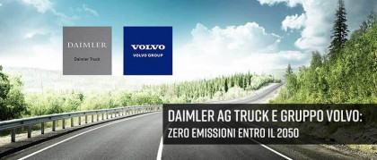 Daimler Truck AG e Volvo Group: obiettivo zero emissioni entro il 2050