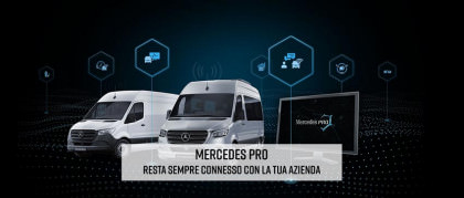 Mercedes PRO: resta sempre connesso con la tua azienda