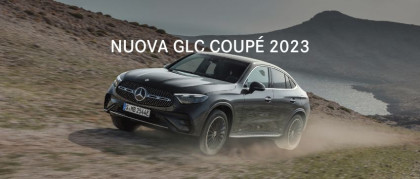 Nuova Mercedes GLC coupè 2023