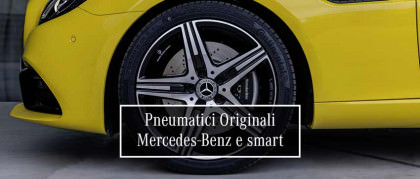 Pneumatici originali Mercedes-Benz e smart