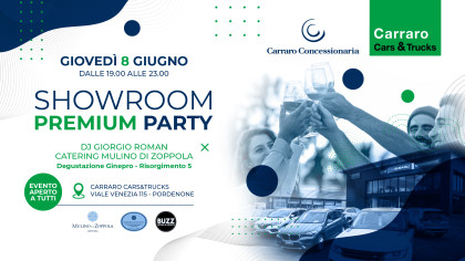 Showroom Premium Party Carraro Cars&Trucks a Pordenone