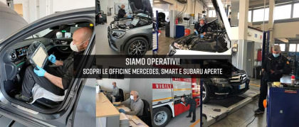 Siamo operativi: le nostre sedi sono regolarmente aperte