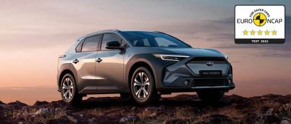 Subaru Solterra: 5 stelle nei test di sicurezza