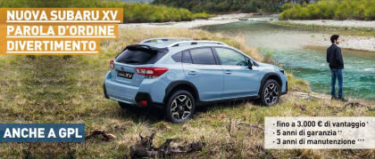 La nuova Subaru XV. La sicurezza che fa esplorare.