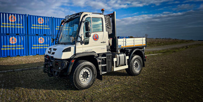 Consegnato un nuovo Unimog U427 alla Protezione Civile del Veneto