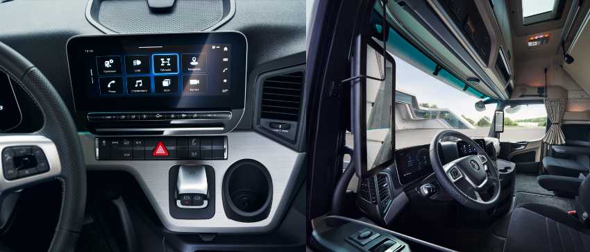 interni cabina Mercedes ProCabin