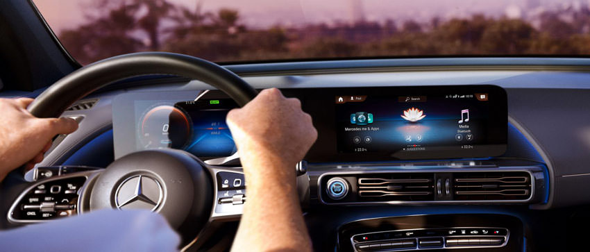 Mercedes EQC interni