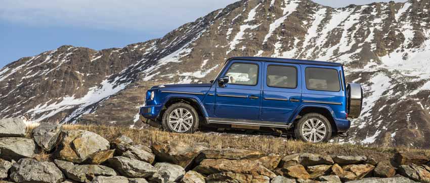 Mercedes Classe G 350d: laterale