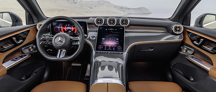 interni mercedes glc coupè 2023