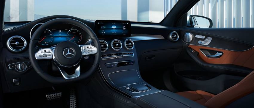 Interni della Nuova GLC Coupè 2018