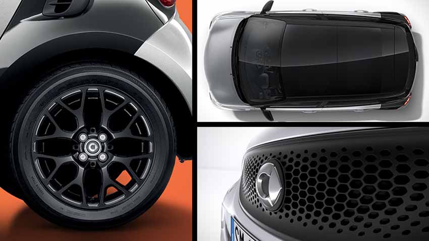 smart forfour Nightsilver