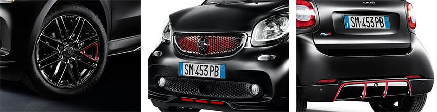 smart fortwo pureblack esterni