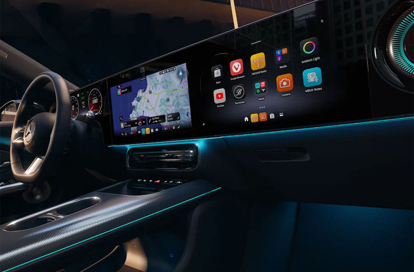 Mercedes CLA interni