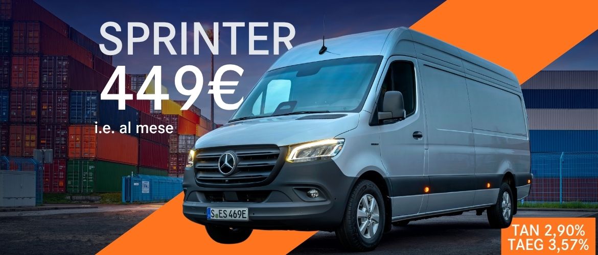 Promozione Mercedes Sprinter pronta consegna