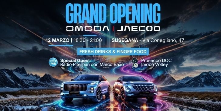 Inaugurazione Susegana Omoda e Jaecoo