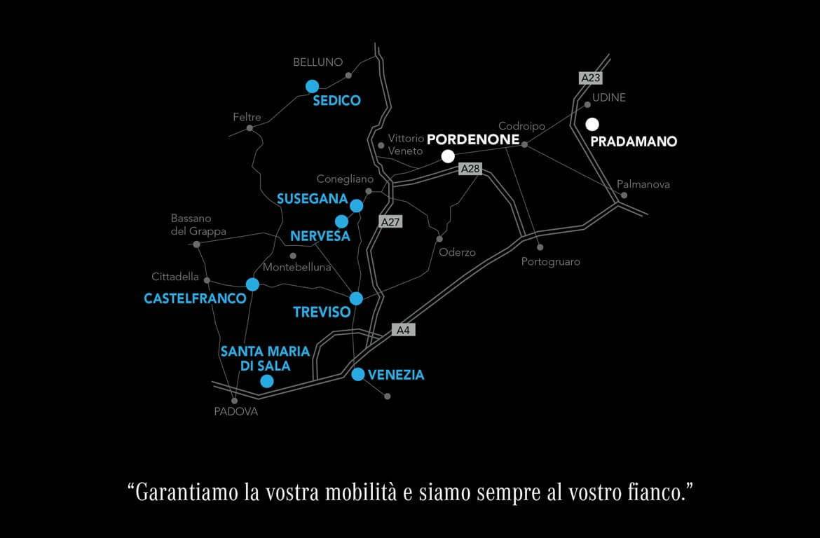 Carraro Business Solution - Mappa