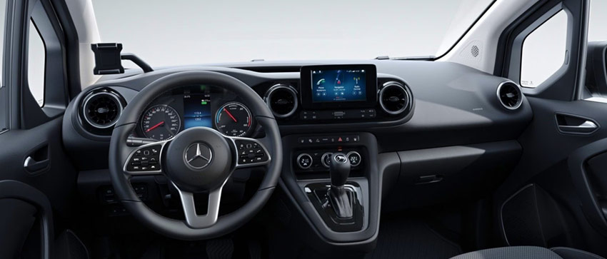 mercedes eCitan interni