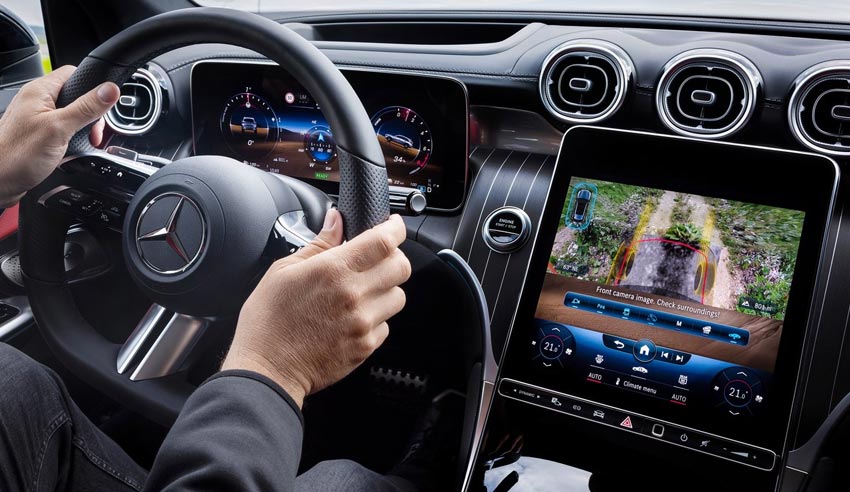 Mercedes GLC interni