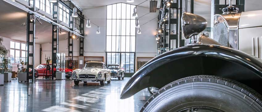 Ricambi originali Mercedes-Benz auto d'epoca