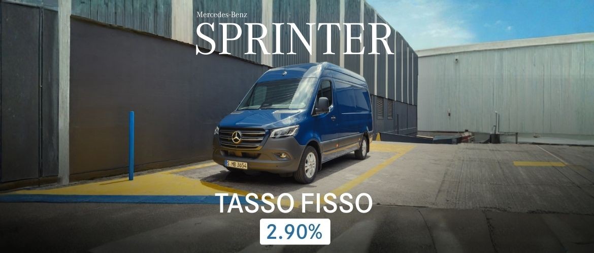 Mercedes Sprinter tasso fisso