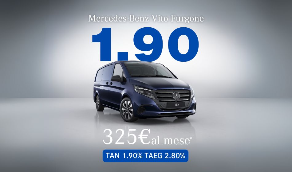 Promozione mercedes vito tasso fisso