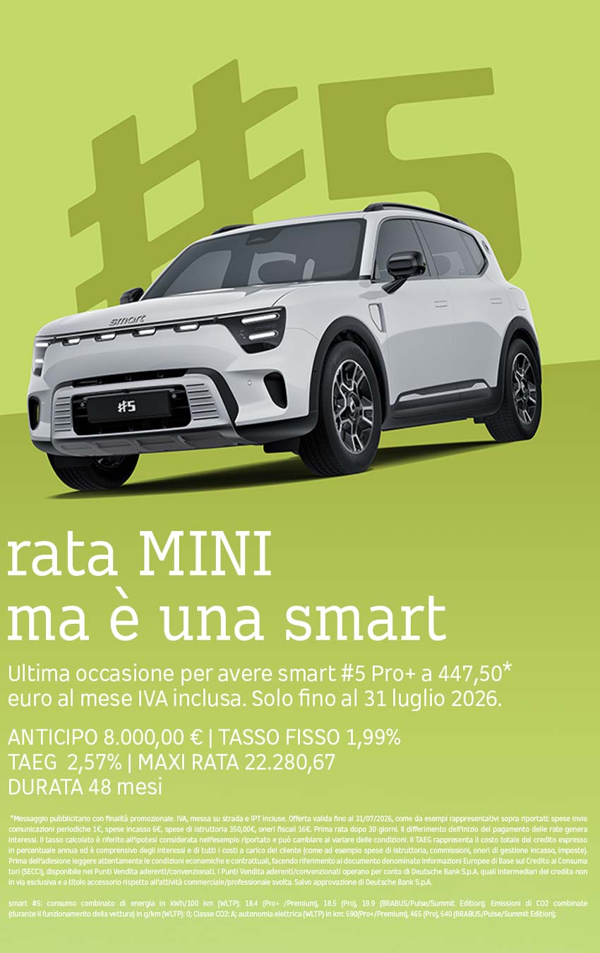 Promozione smart #5 luglio