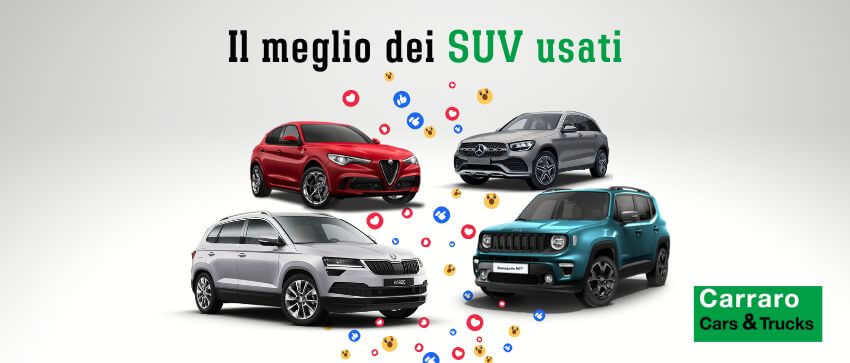 SUV usati in pronta consegna