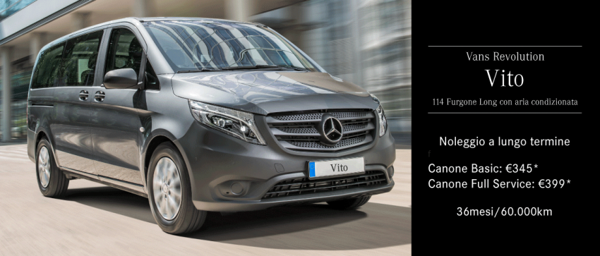 Mercedes-Benz Vito - Noleggio a Lungo Termine