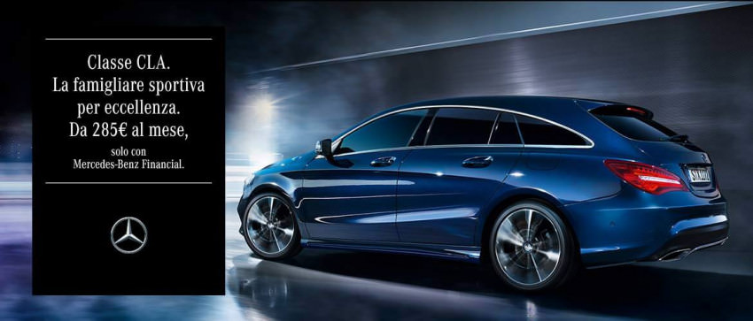 Guida la Nuova CLA Coupè e Shooting Brake