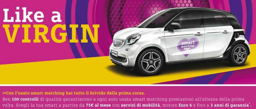 Scopri la Promozione Smart Like a Virgin - Smart Matching