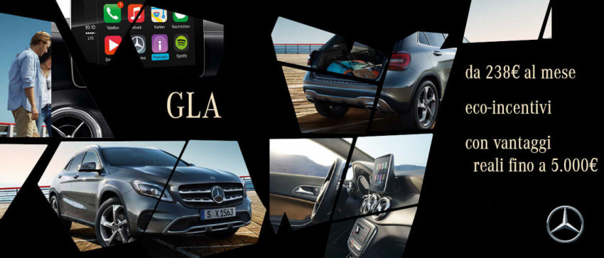 Promozione Mercedes-Benz GLA