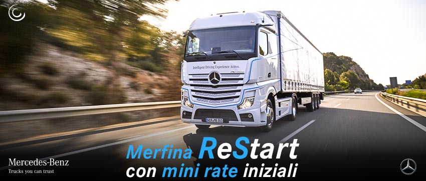 Riparti con i truck Mercedes