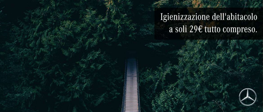 Torna a respirare aria sana con il trattamento igienizzante a soli 19€
