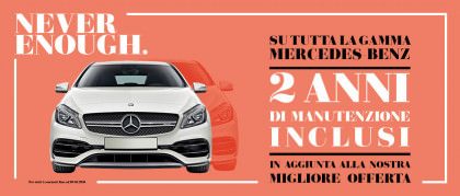 Carraro Never Enough: 2 anni di manutenzione inclusi su tutta la Gamma Mercedes-Benz