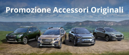 Promozione accessori Subaru Settembre