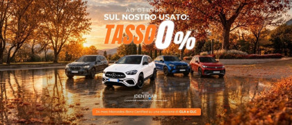 Scopri la promozione dedicata alle auto usate di ottobre