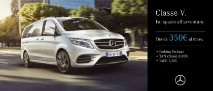 Mercedes-Benz Classe V - Da € 350 Al Mese