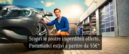 Pneumatici estivi a partire da 55 euro*